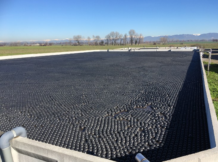 Vasca Coperta da Cover Ball